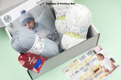 Baby Girl Bi-Monthly Knitting Subscription Box (comes every two months) KNIT in a BOX