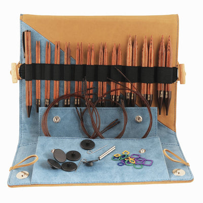 Ginger: KnitPro Interchangeable CIRCULAR Needle DELUXE SET Knit in a Box