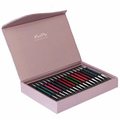Royale: KnitPro Interchangeable CIRCULAR Needle PARIS DELUXE SET Knit in a Box