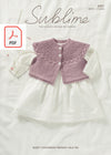 Sirdar 6167 Baby Bolero in Sublime Baby Cashmere Merino Silk DK (PDF) Knit in a Box 