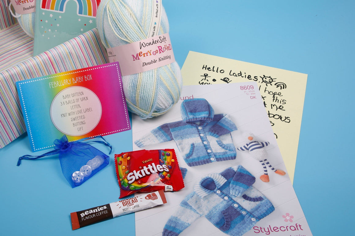 Knitting Boxes for Baby Boy