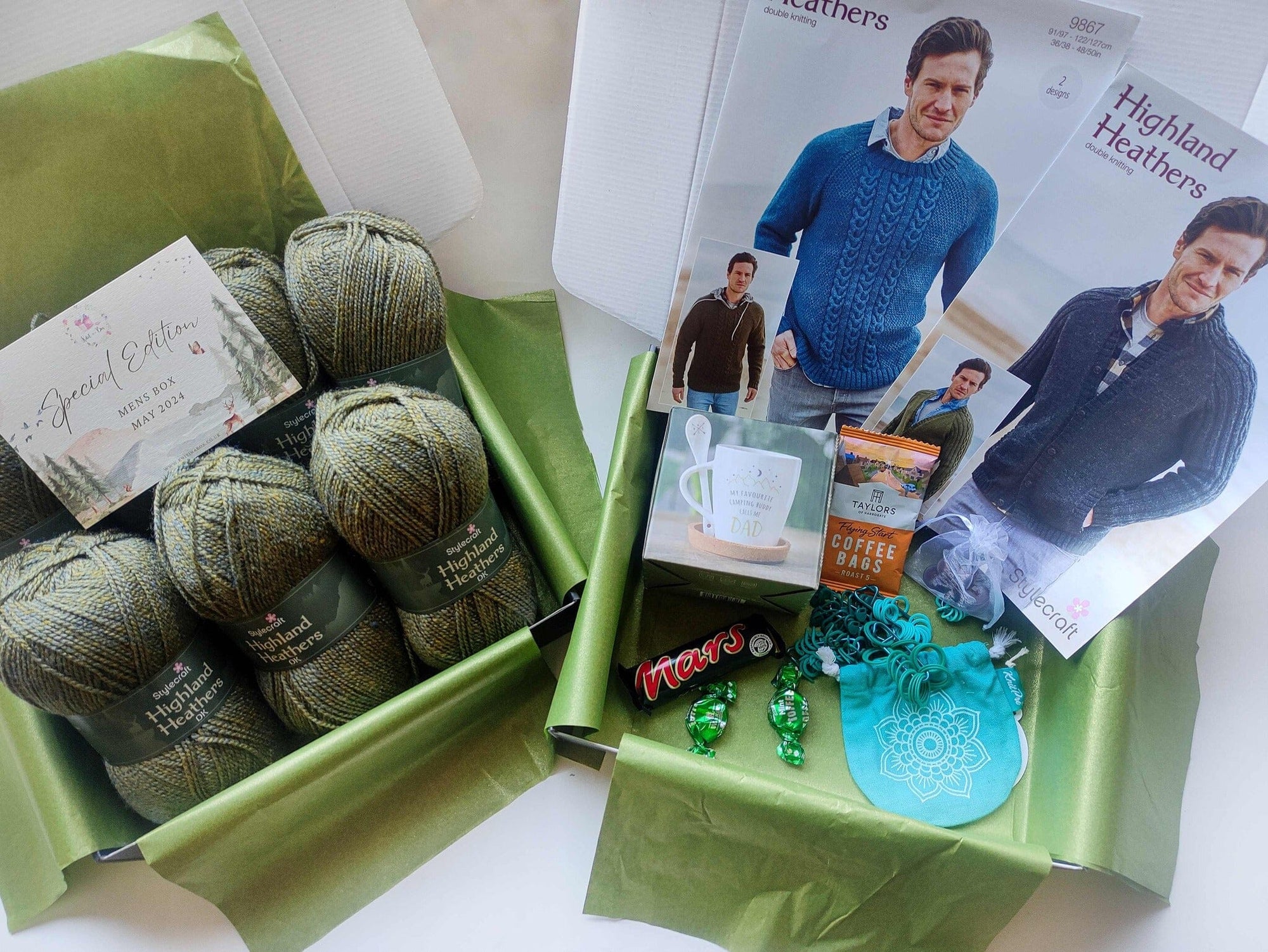 2024 Special Edition Men Knitting Box! Knit in a Box
