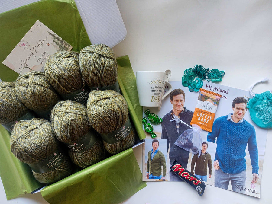 2024 Special Edition Men Knitting Box! Knit in a Box 