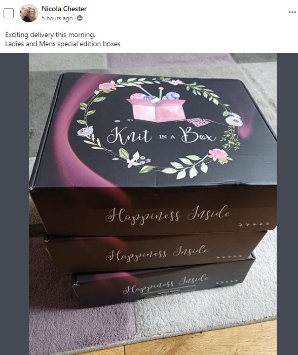 2024 Special Edition Men Knitting Box! Knit in a Box