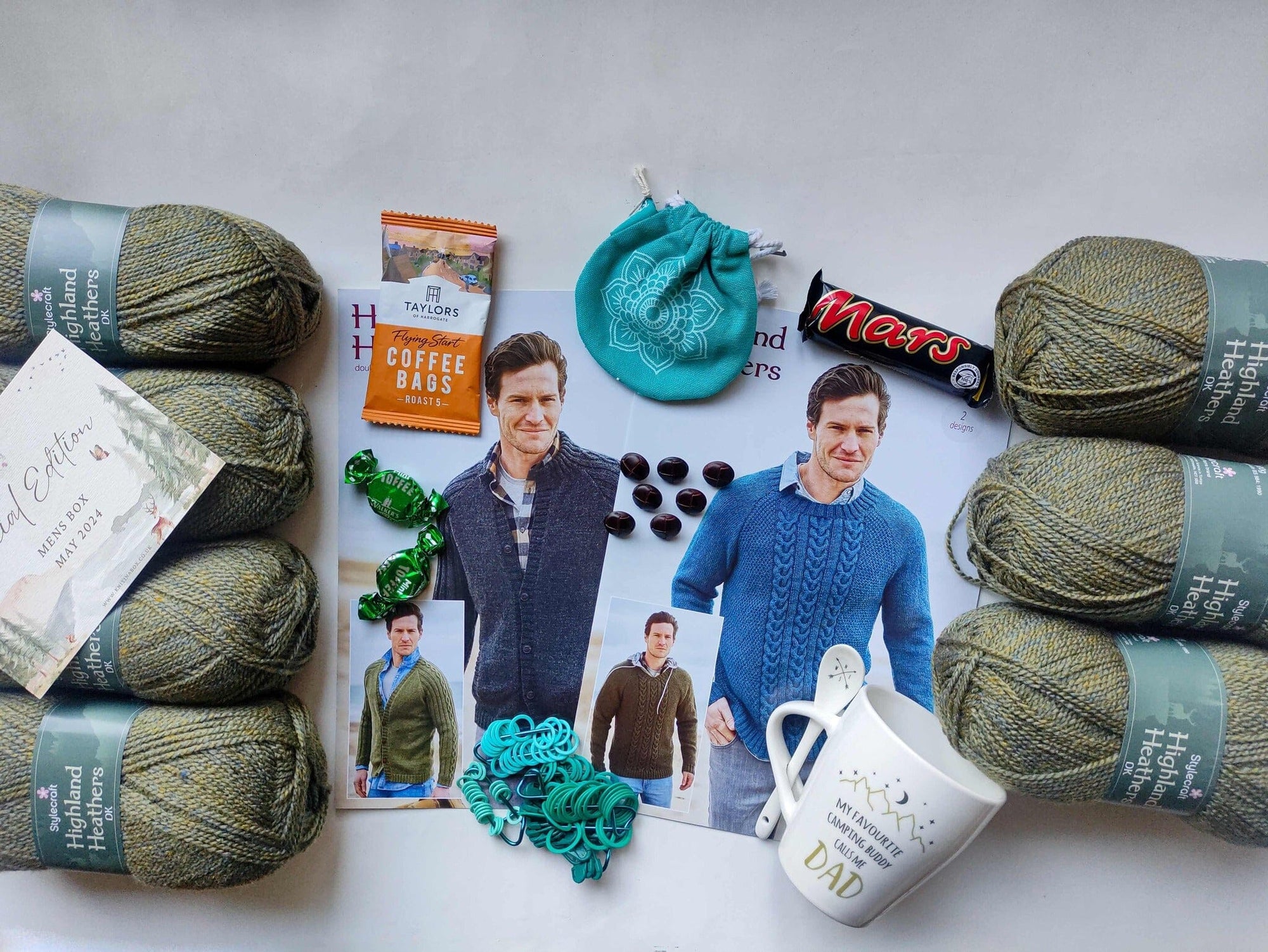 2024 Special Edition Men Knitting Box! Knit in a Box