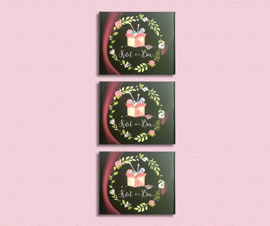 3 Month Baby-Girl Knitting Mystery Box KNIT in a BOX