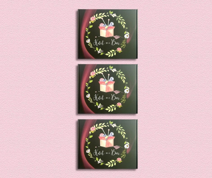 3 Month Baby-Girl Knitting Mystery Box KNIT in a BOX 