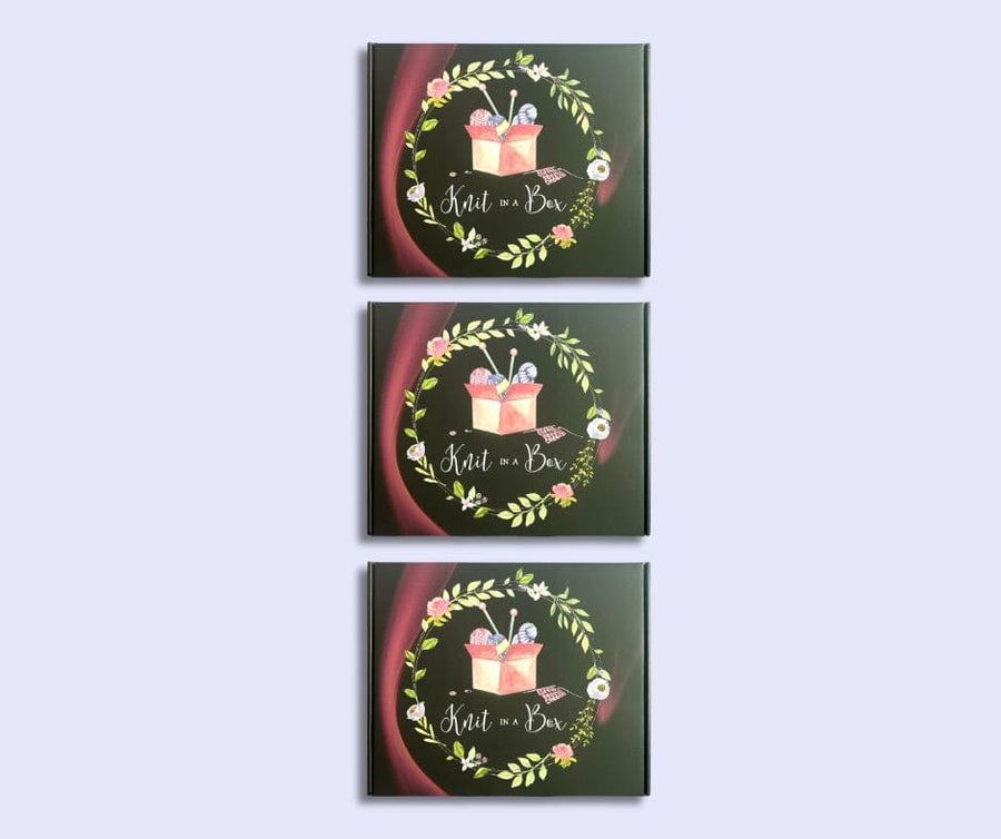 3 Month Ladies Mystery Knitting Box KNIT in a BOX 