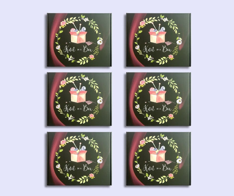 6 Month Ladies Mystery Knitting Box KNIT in a BOX 