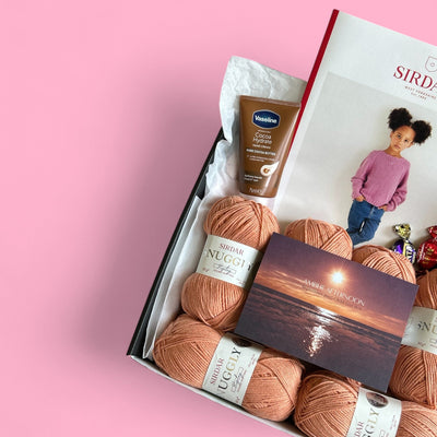 Amber Afternoon Child Girl Jumper Knit in a Box