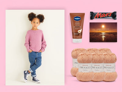 Amber Afternoon Child Girl Jumper Knit in a Box