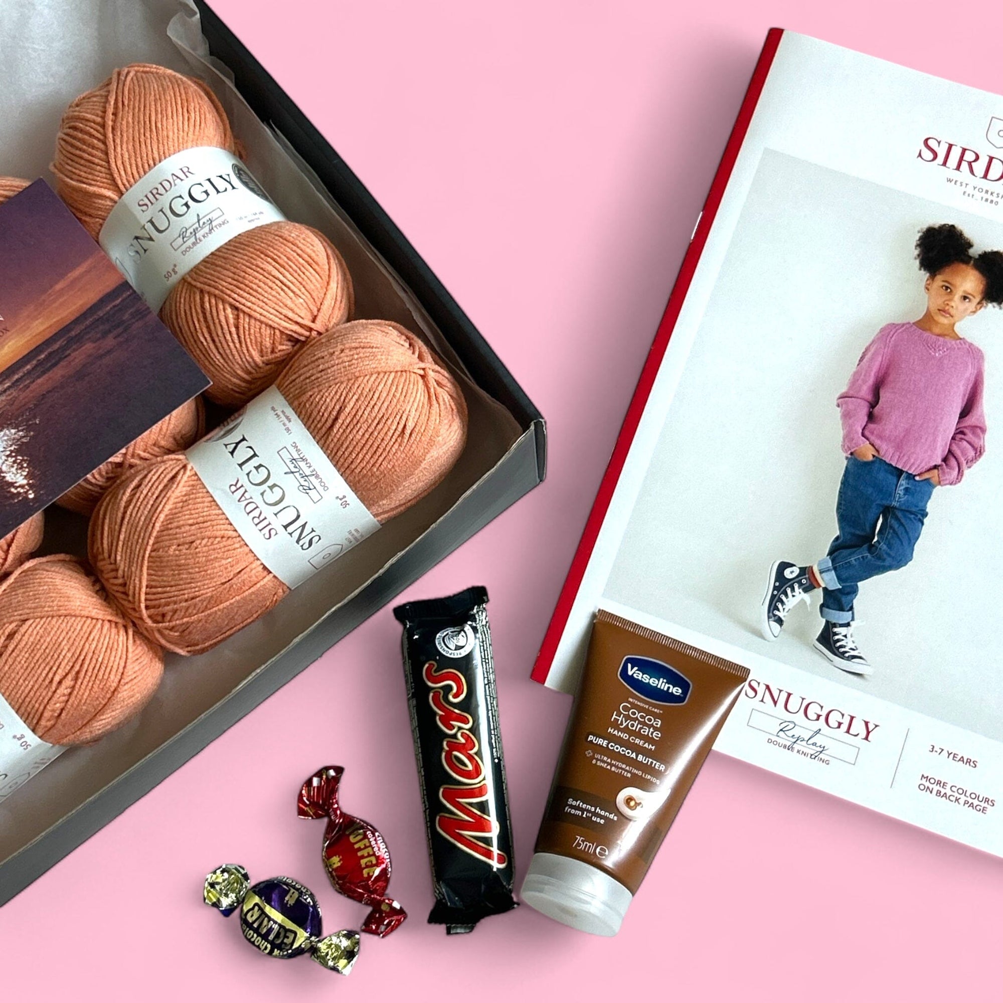 Amber Afternoon Child Girl Jumper Knit in a Box