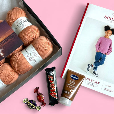 Amber Afternoon Child Girl Jumper Knit in a Box