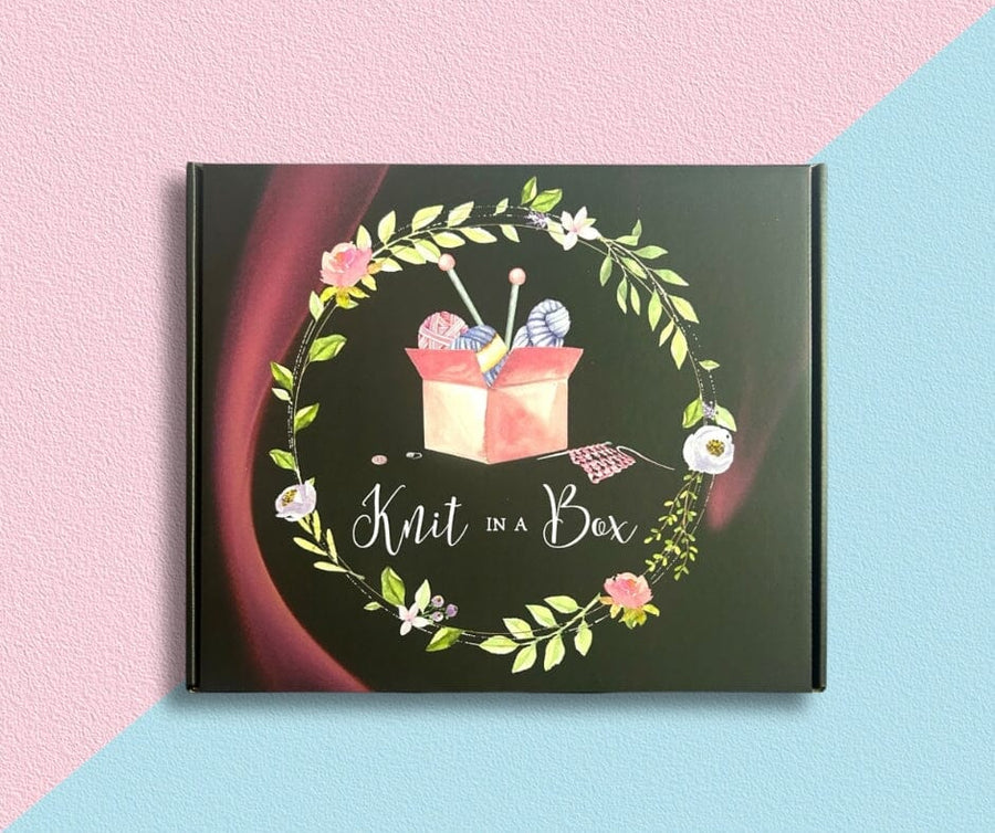 Baby Monthly Knitting Mystery Box KNIT in a BOX 