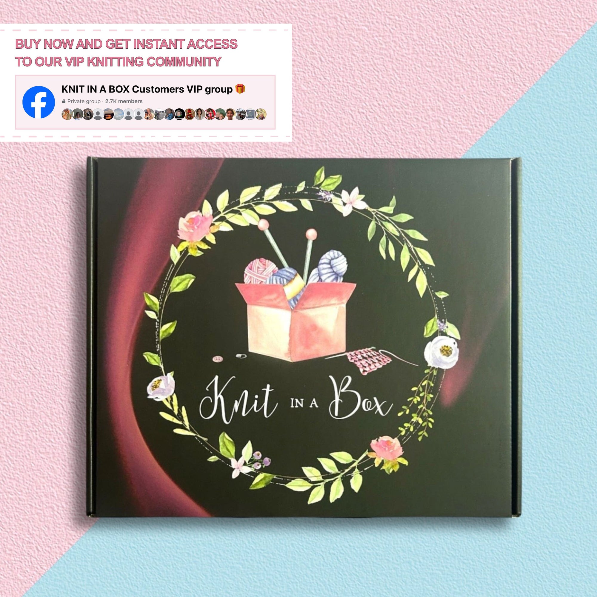 Baby Mystery Knitting Box KNIT in a BOX