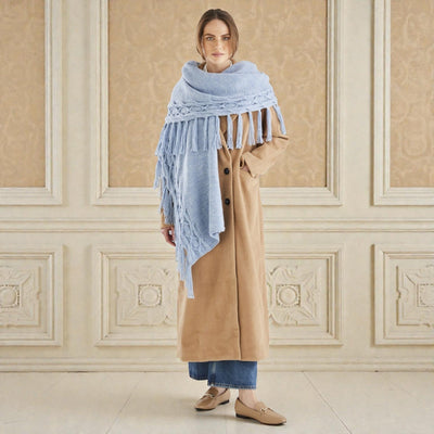 Blue Hour Ladies Cardigan/ Scarf Knit in a Box