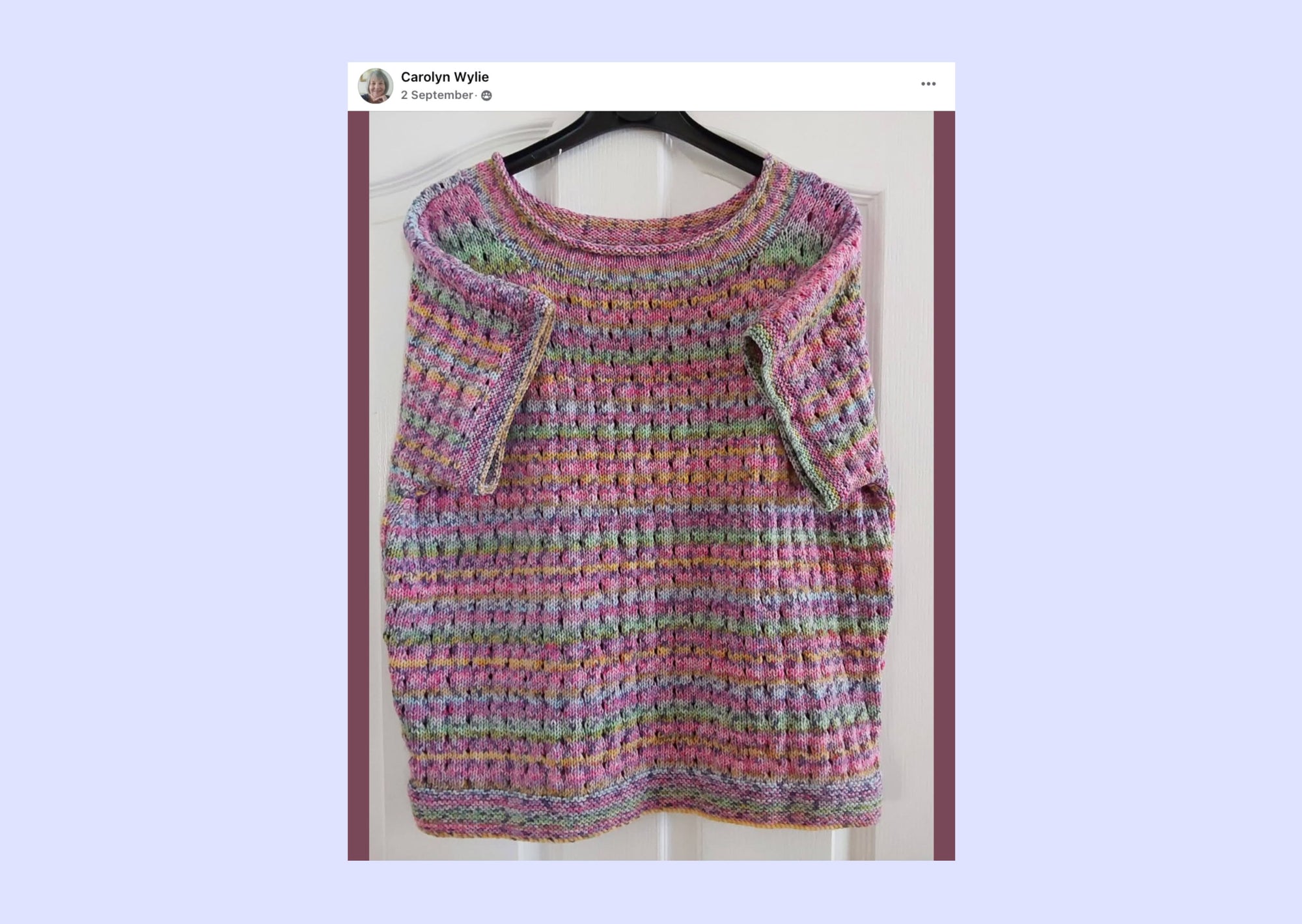 Carnival Days Ladies Top Knit in a Box
