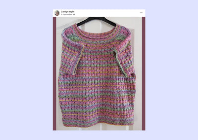 Carnival Days Ladies Top Knit in a Box