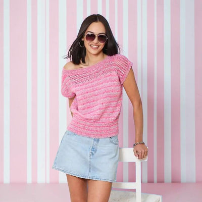 Carnival Days Ladies Top Knit in a Box