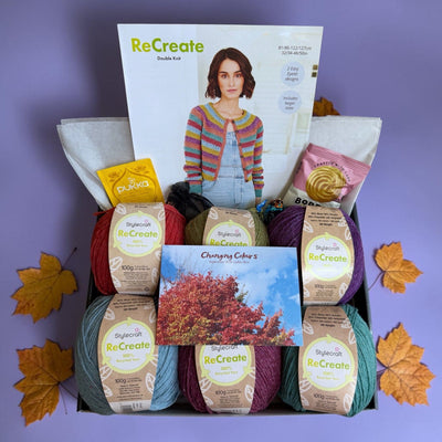 Changing Colours Ladies Cardigan Knit in a Box