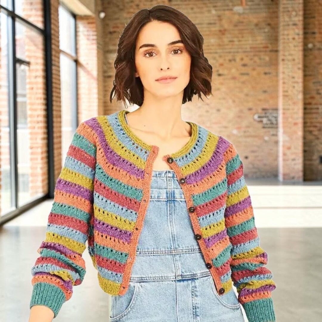 Changing Colours Ladies Cardigan Knit in a Box
