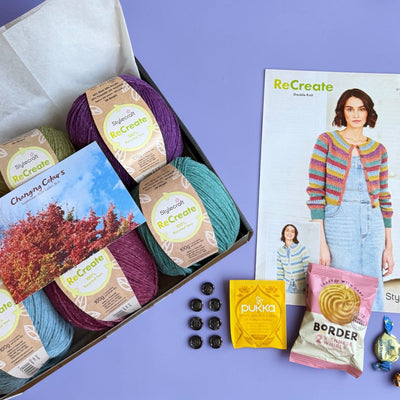 Changing Colours Ladies Cardigan Knit in a Box