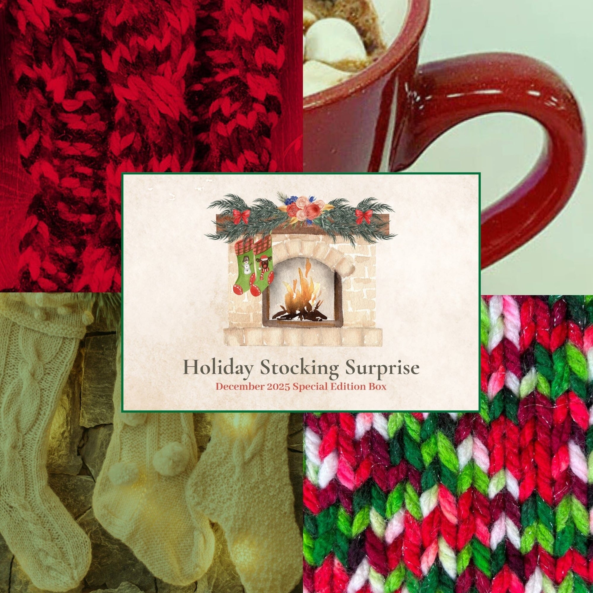 December Special Edition Stocking Box Knit in a Box