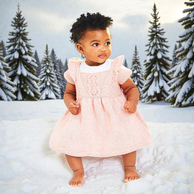 Fairy Ball Baby Girl Dress Knit in a Box