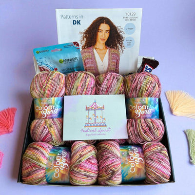 Festival Spirit Ladies Cardigan Knit in a Box