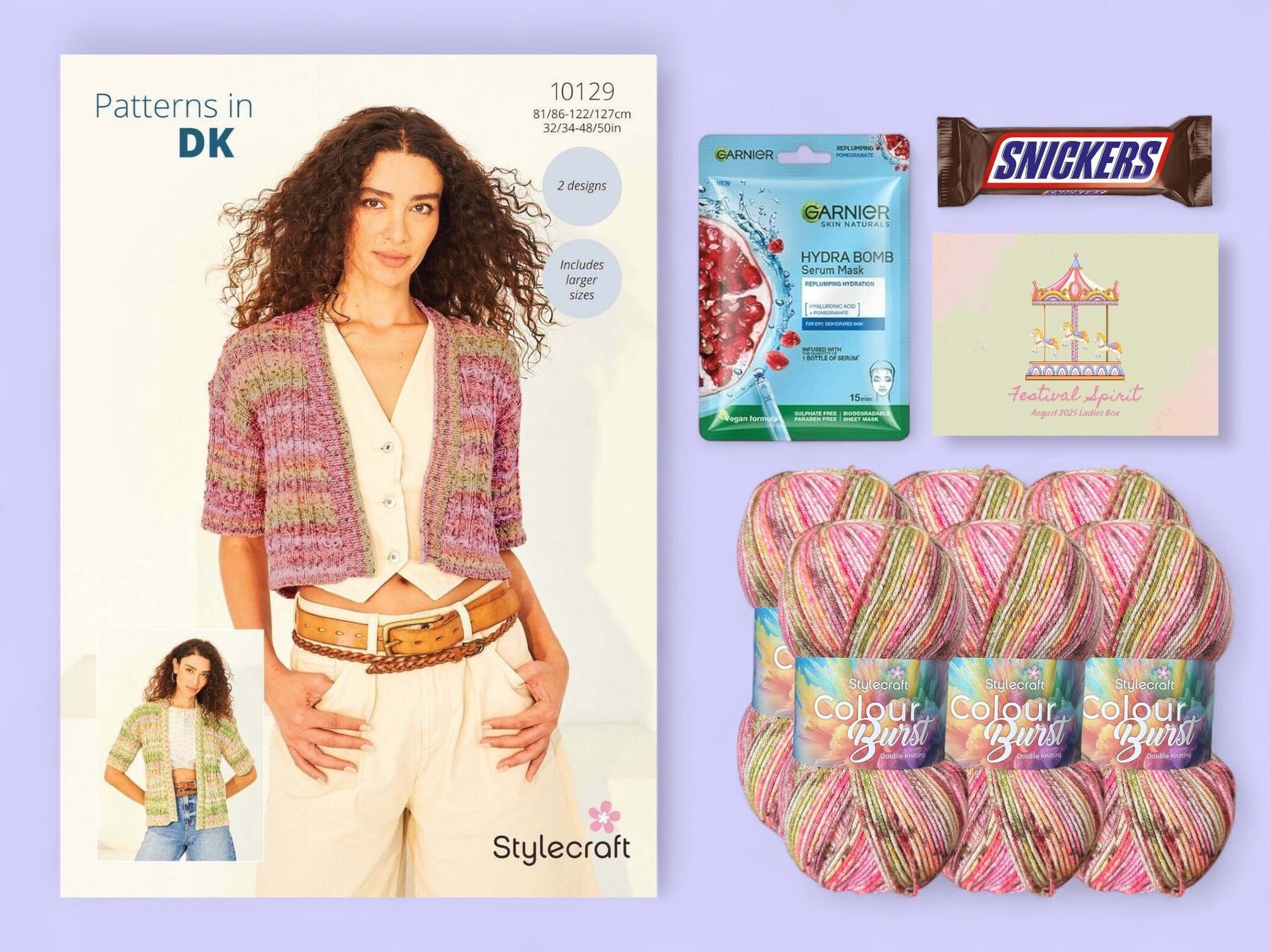 Festival Spirit Ladies Cardigan Knit in a Box