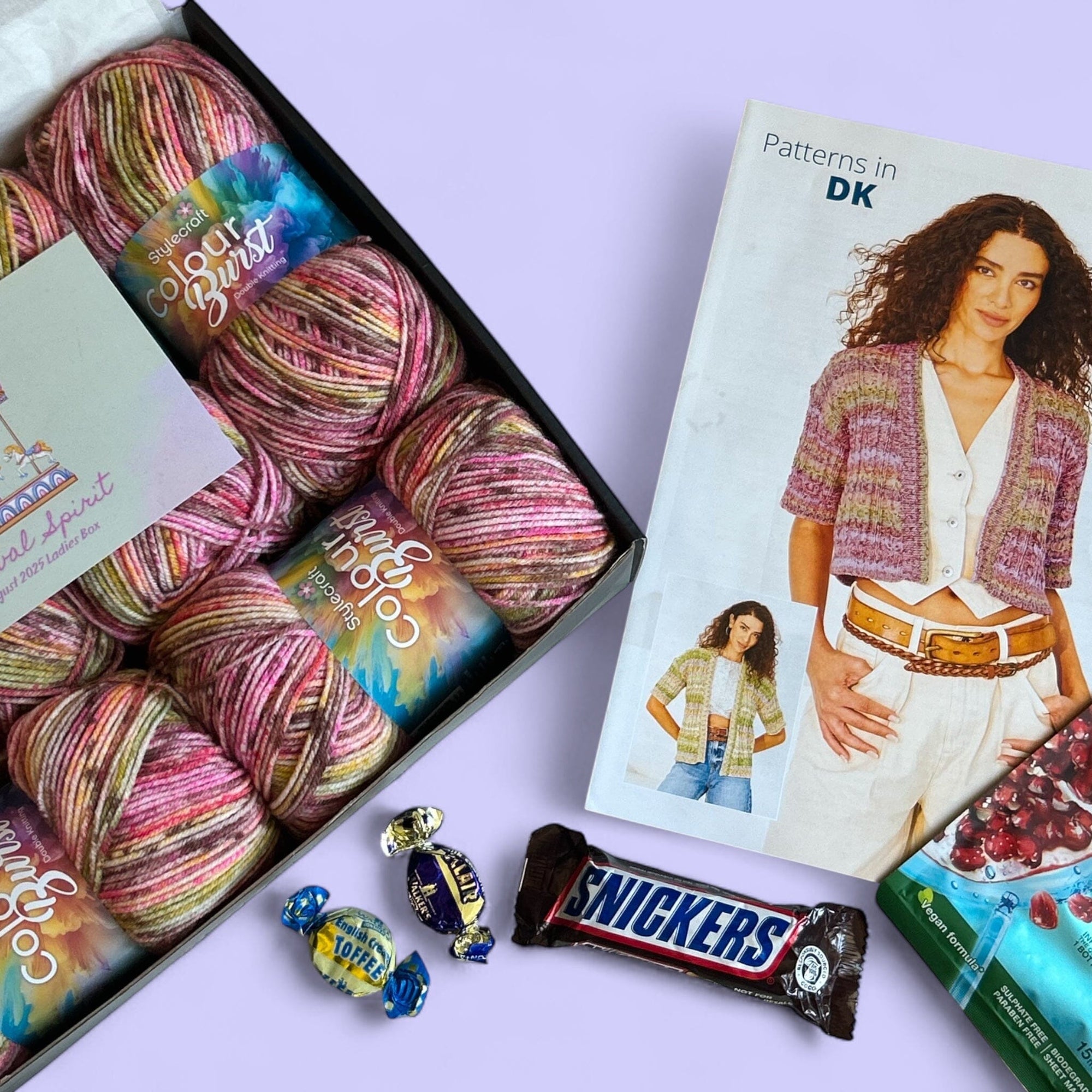 Festival Spirit Ladies Cardigan Knit in a Box