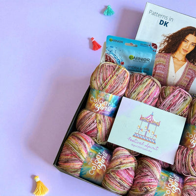 Festival Spirit Ladies Cardigan Knit in a Box