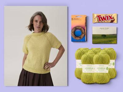 Fresh Start Ladies Jumper/ Shawl Knit in a Box