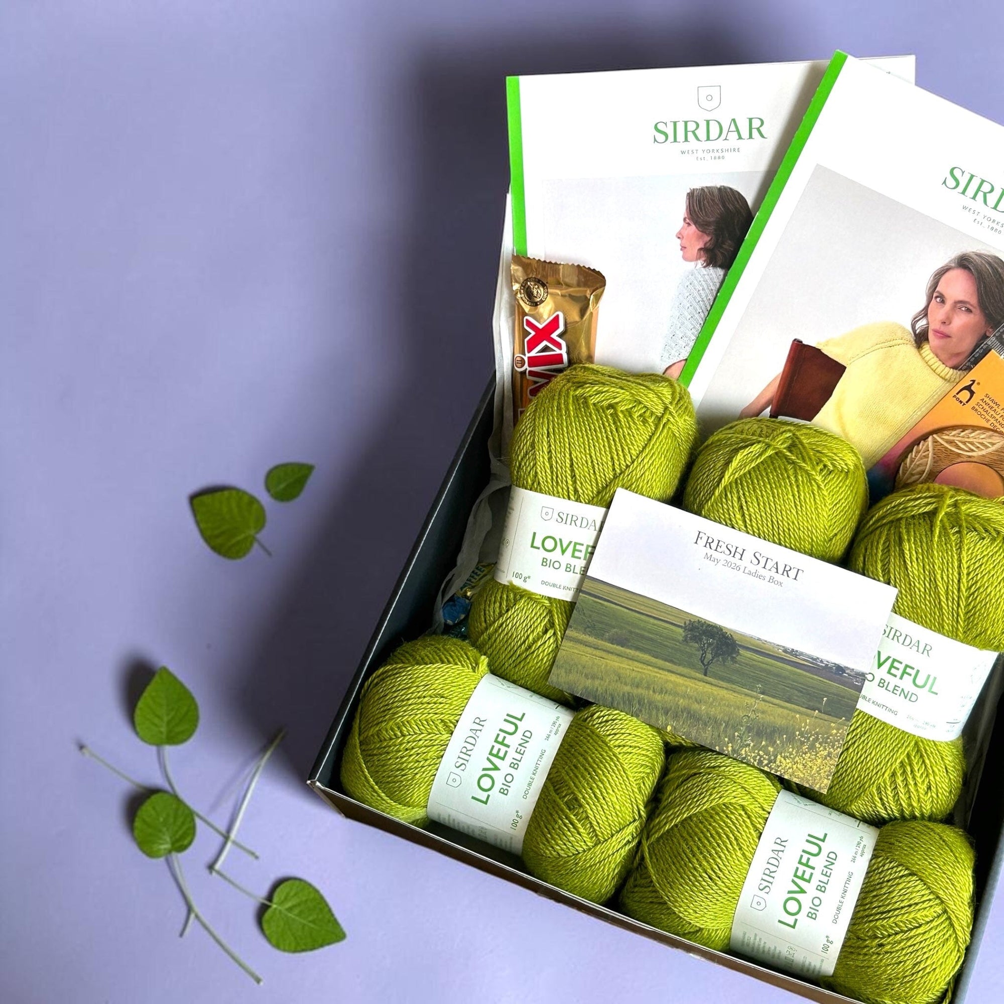Fresh Start Ladies Jumper/ Shawl Knit in a Box