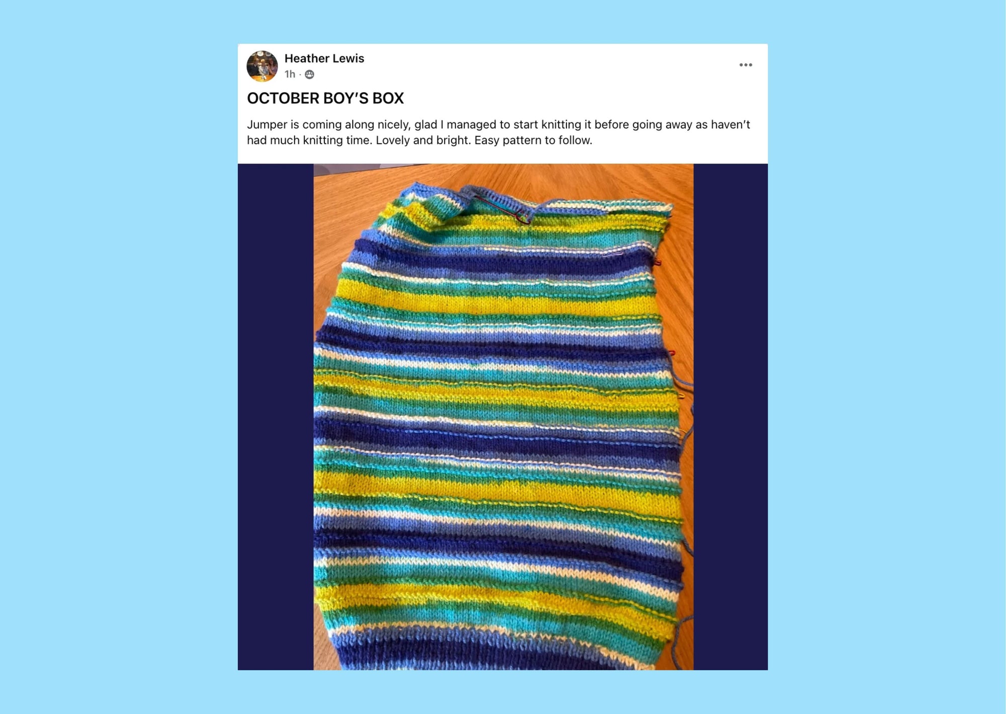 Friendly Dragon Child Boy Jumper Knit in a Box