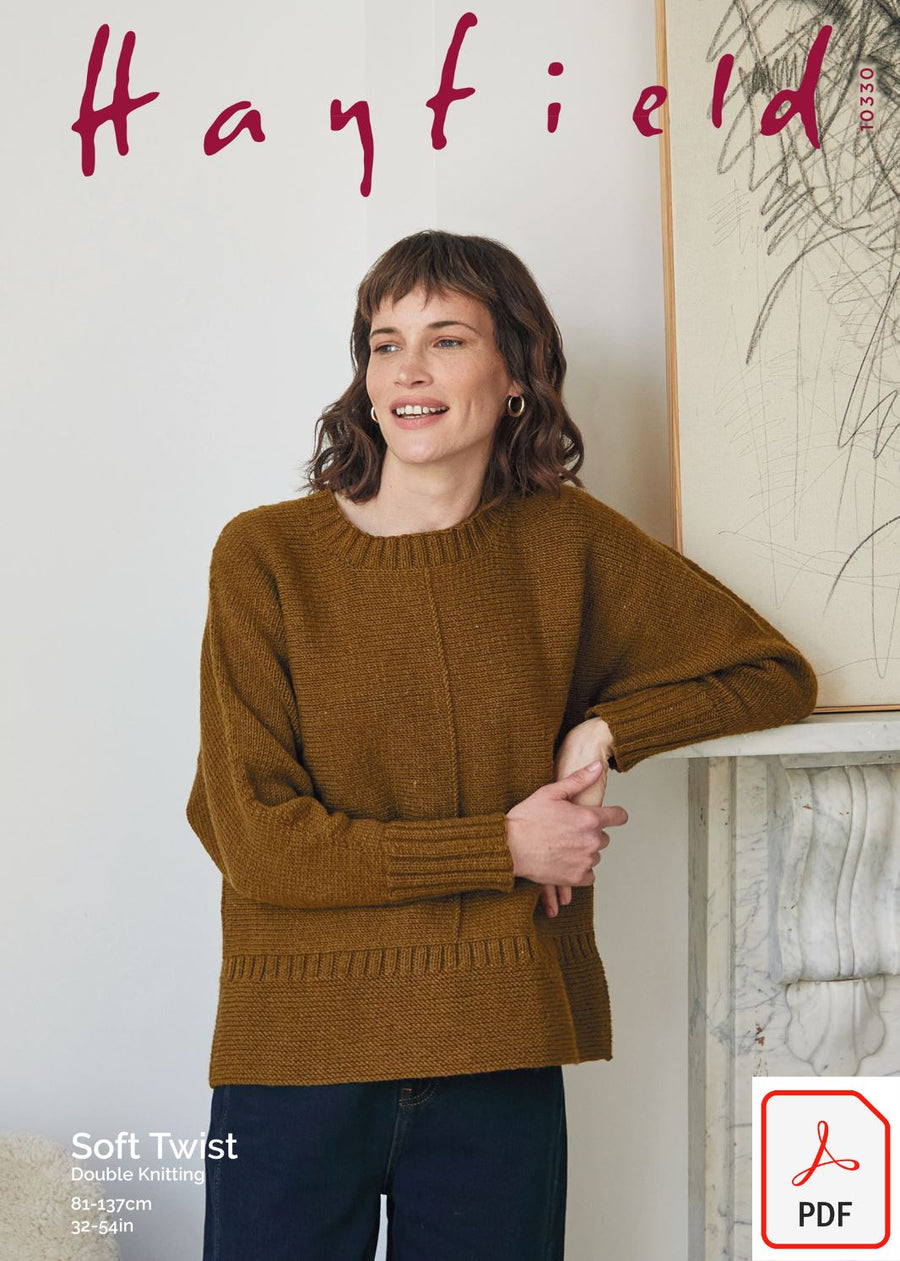 Hayfield 10330 Soft Twist DK (PDF) Knit in a Box 