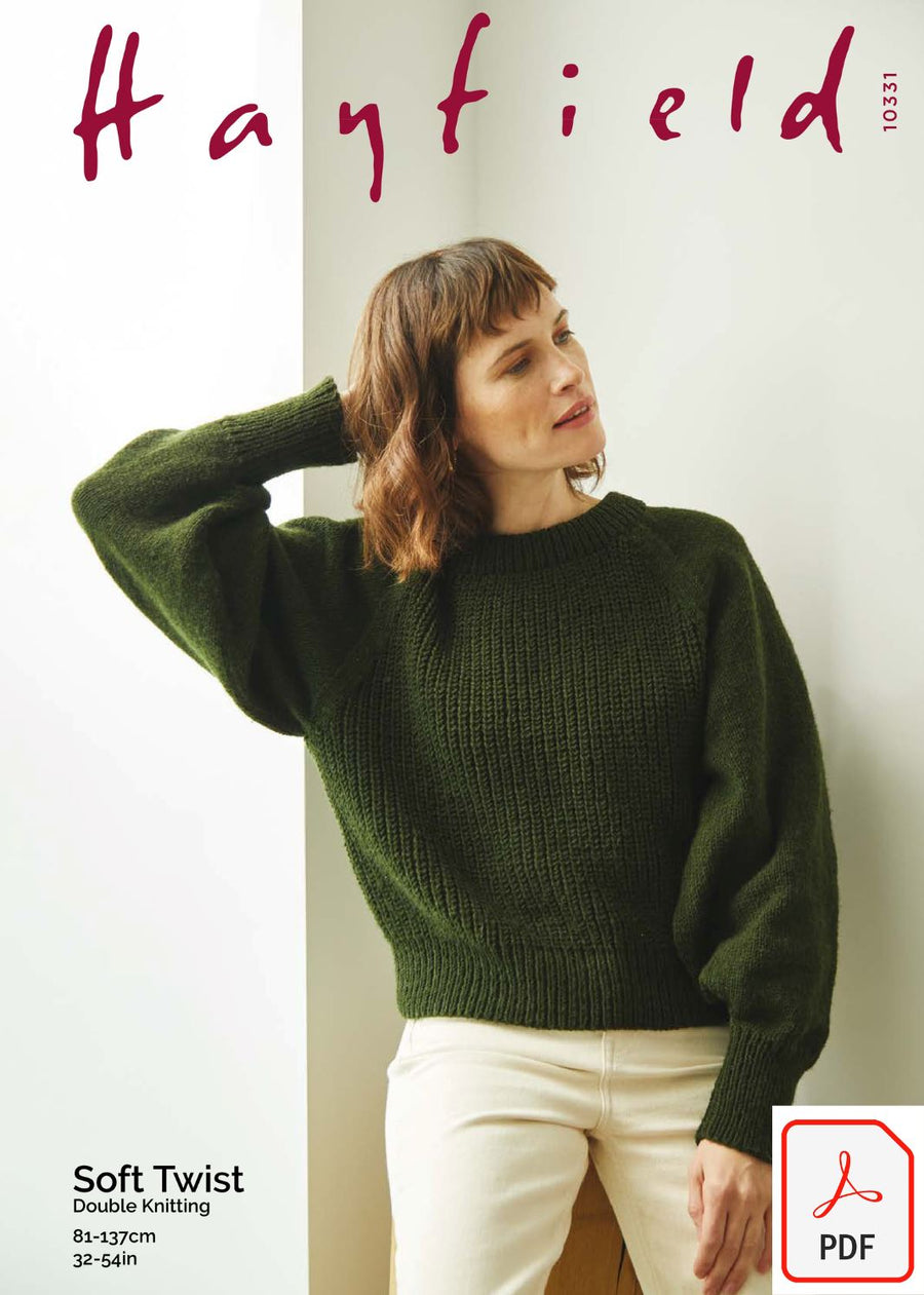 Hayfield 10331 Soft Twist DK (PDF) Knit in a Box 