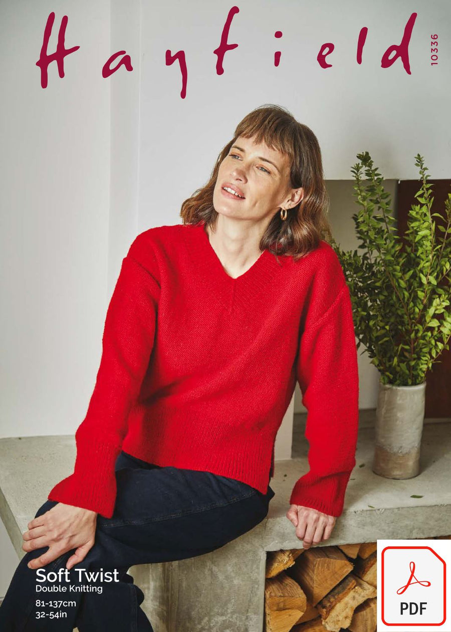 Hayfield 10336 Soft Twist DK (PDF) Knit in a Box 