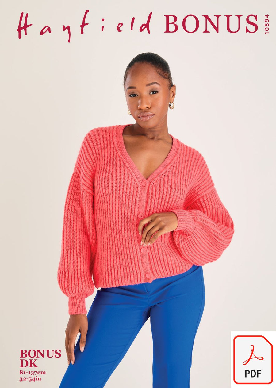 Hayfield 10594 Bonus DK (PDF) Knit in a Box 