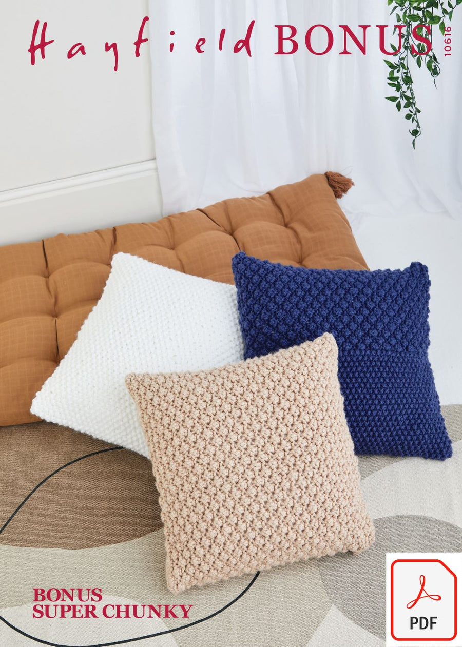 Hayfield 10616 Bonus Super Chunky (PDF) Knit in a Box 