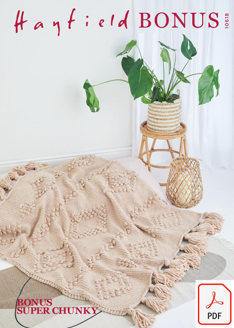 Hayfield 10618 Bonus Super Chunky (PDF) Knit in a Box 