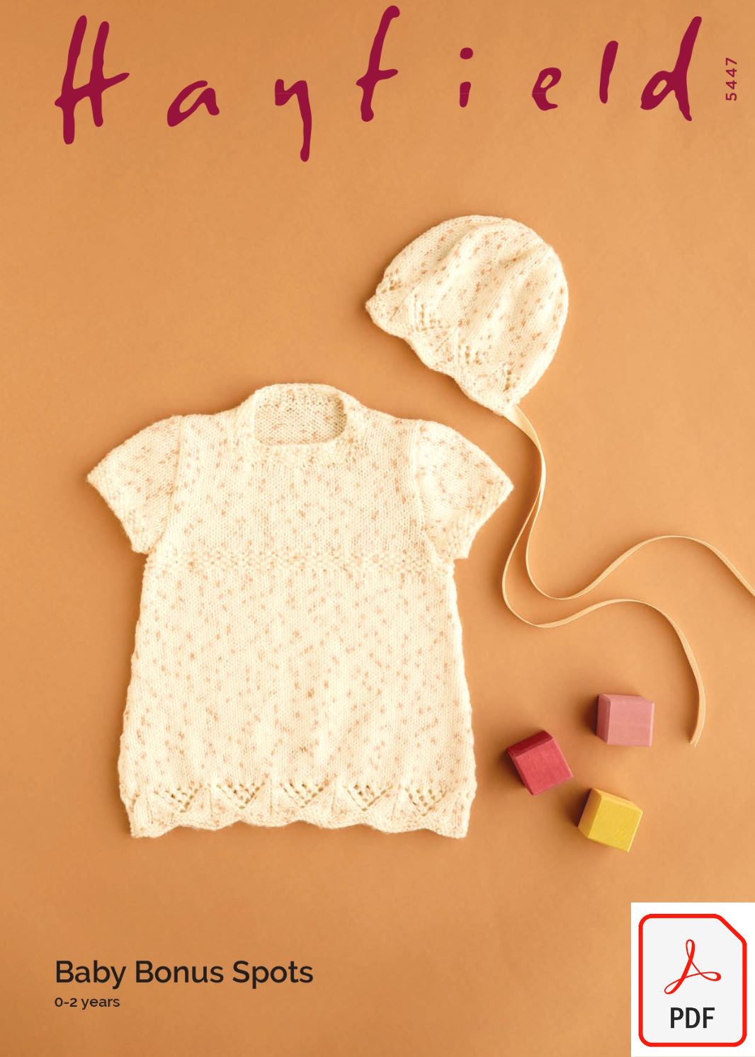 Hayfield 5447 Baby Bonus Spots DK (PDF) Knit in a Box