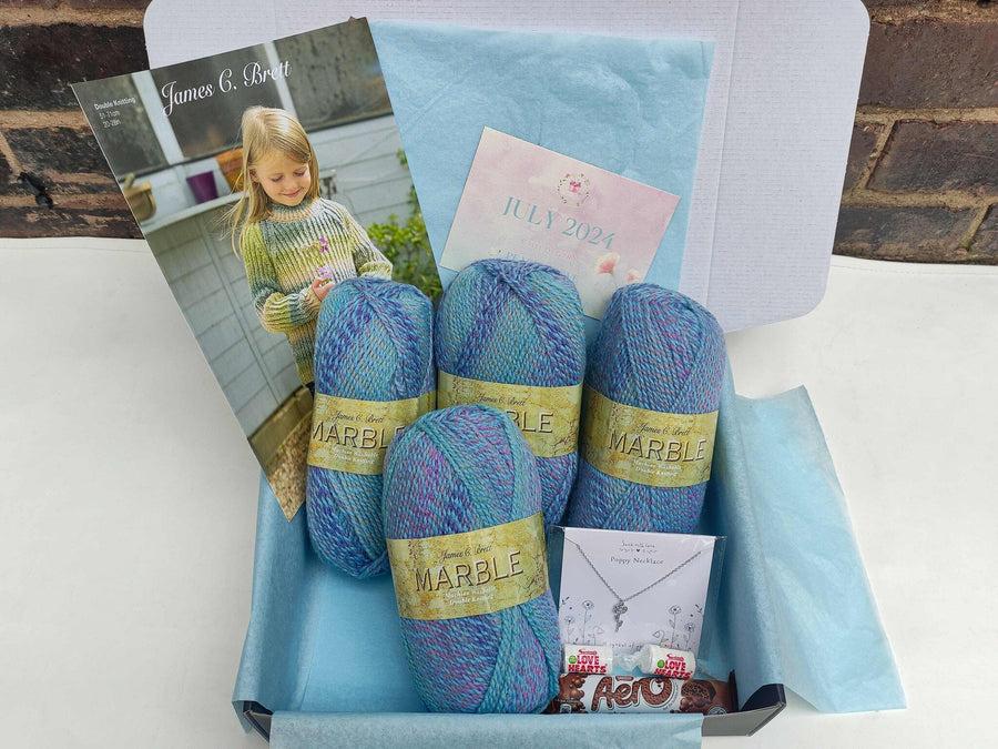 July 2024 Child-Girl Box Knit in a Box 