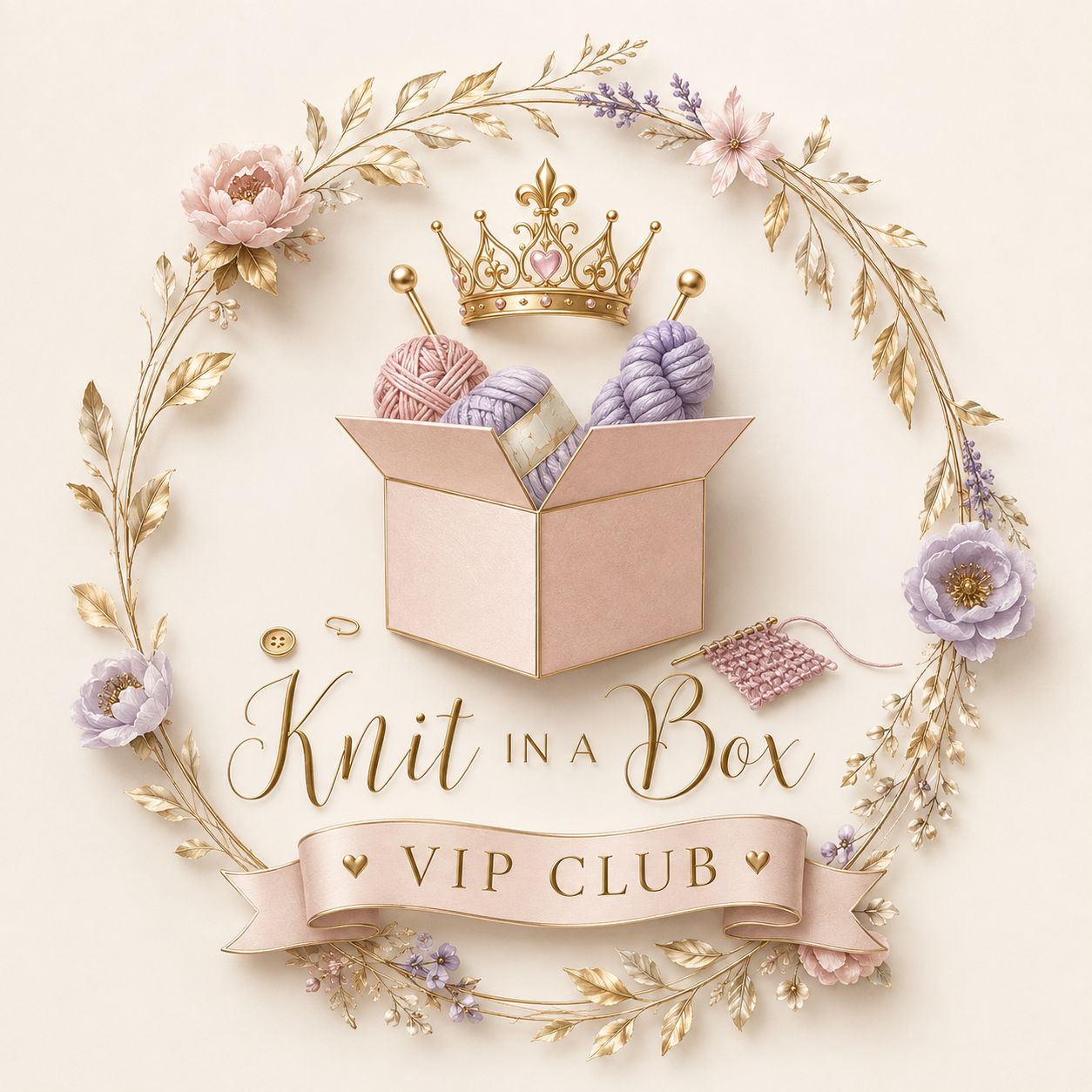 KIAB VIP Club Monthly Subscription Knit in a Box