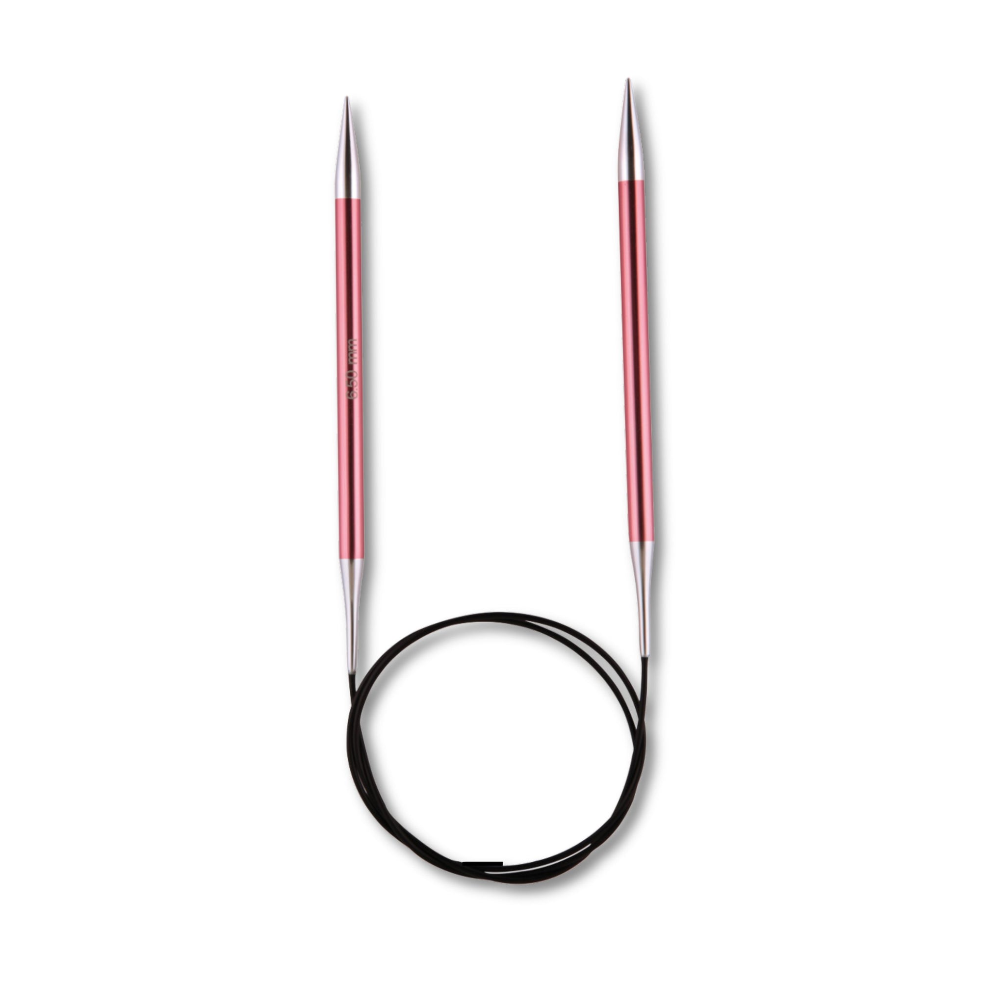 Knit Pro Circular Knitting Pins: Zing: 120cm x 6.50mm Knit in a Box