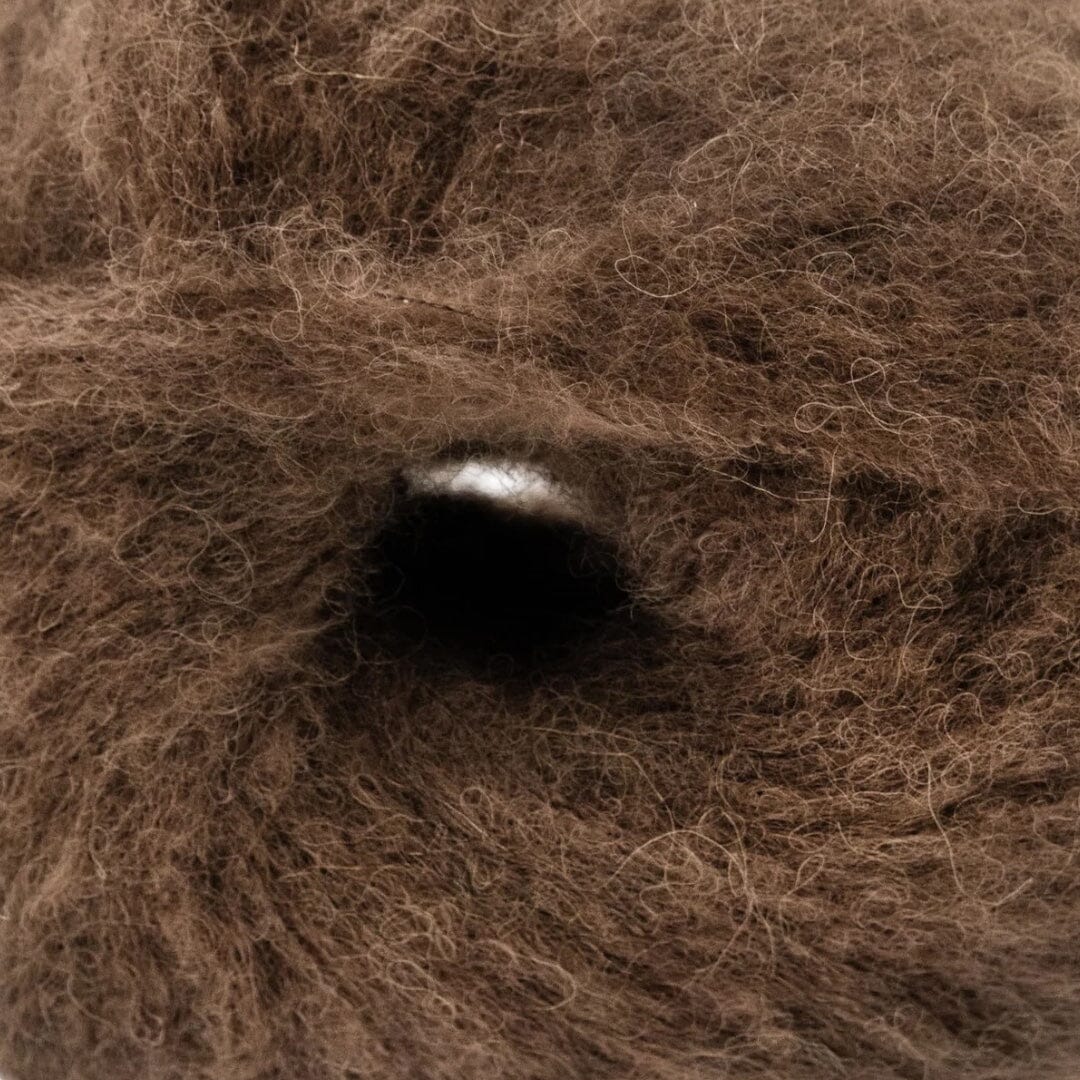 Ladies' Alpaca Premium Knitting Kit - Cocoa Knit in a Box