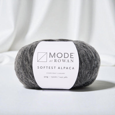 Ladies' Softest Alpaca Jumper Premium Knitting Kit - Ash Knit in a Box