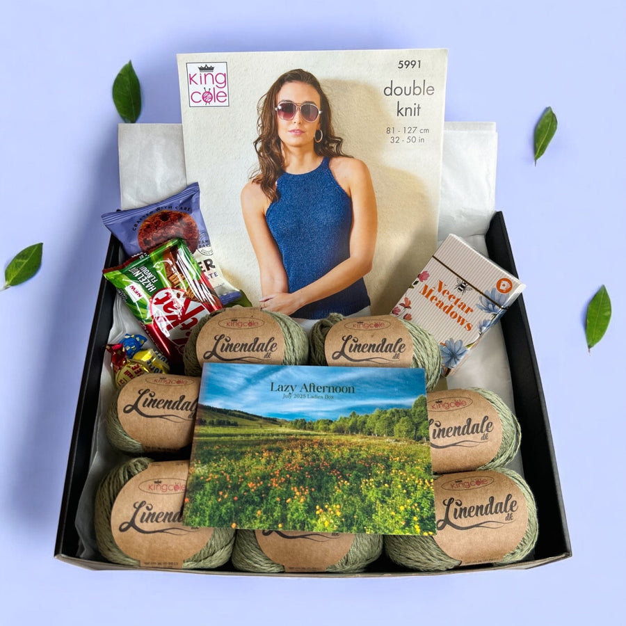 Lazy Afternoon Ladies Top Knit in a Box 