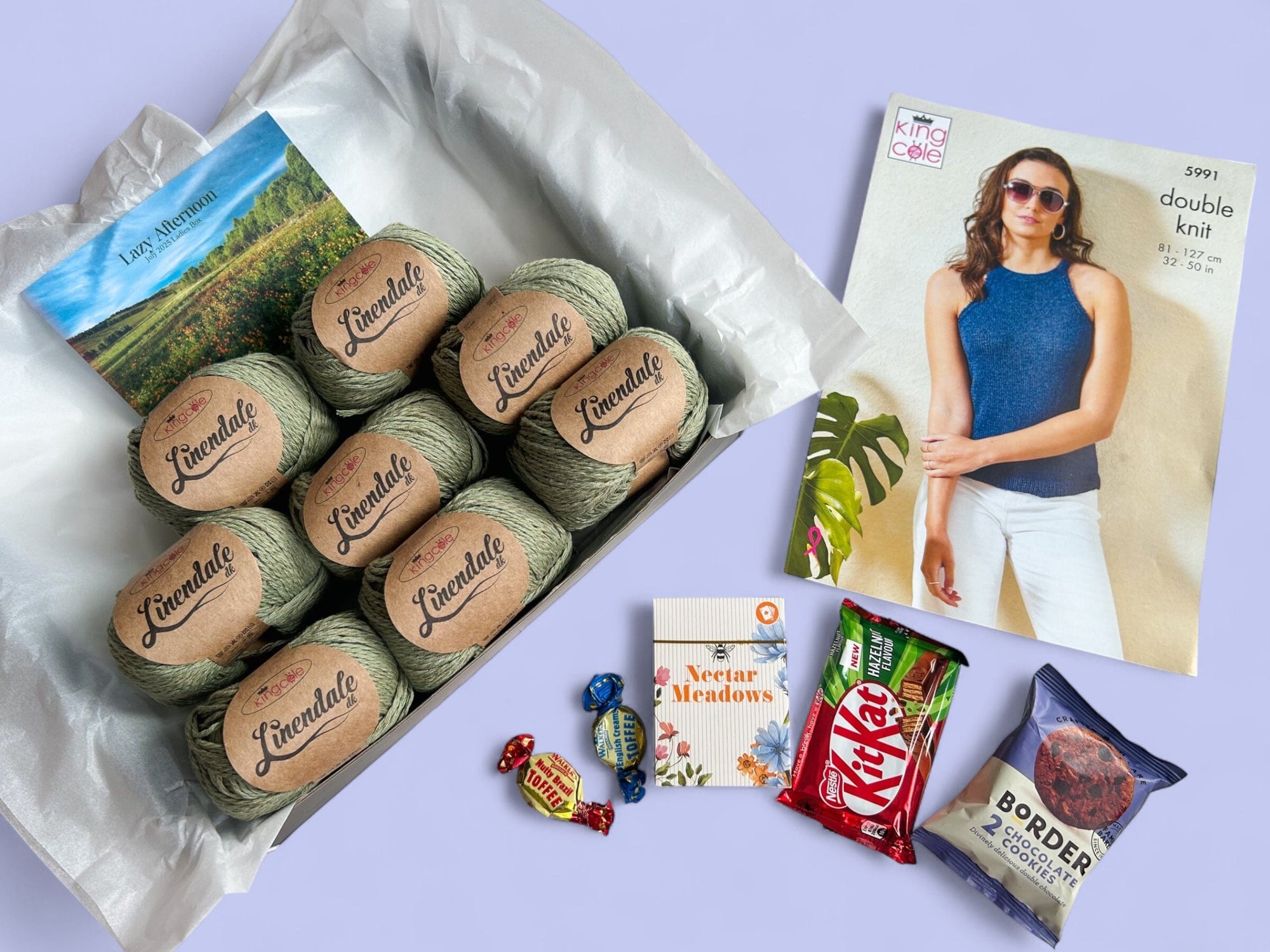 Lazy Afternoon Ladies Top Knit in a Box