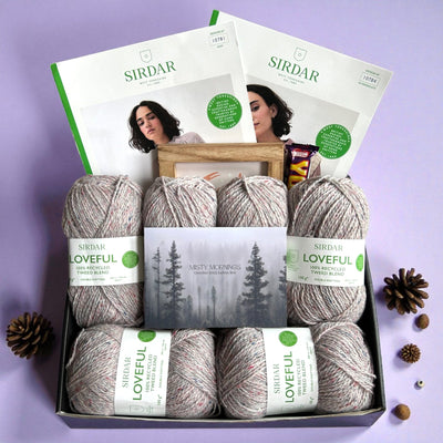 Misty Mornings Ladies Jumper/ Vest Knit in a Box